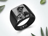 Personalized Photo Ring